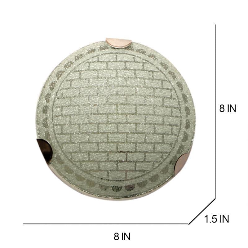 Garcia Glam Moon Glass & Metal Wall Lamp media 5