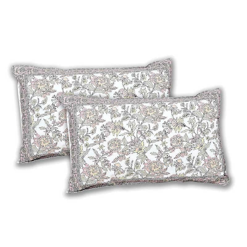 Floral Print Panache Cotton Bedsheet  - 180 TC media 6
