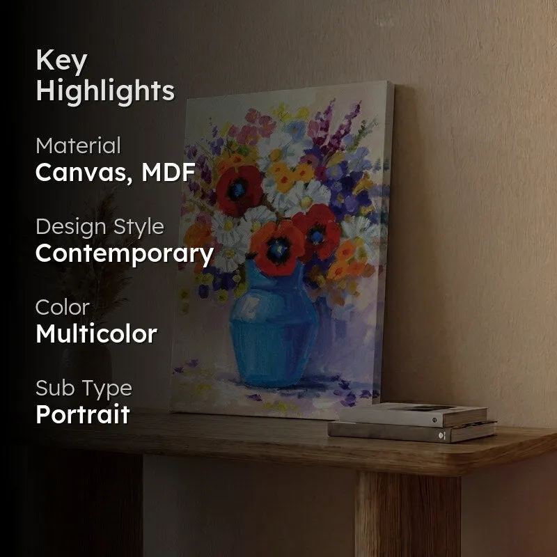 Flower Bunch Wall Painting media 2