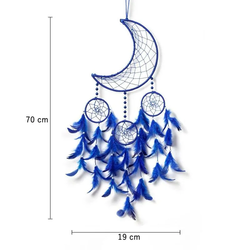 Luna Beam Dreamcatcher With Light - Dark Blue media 5