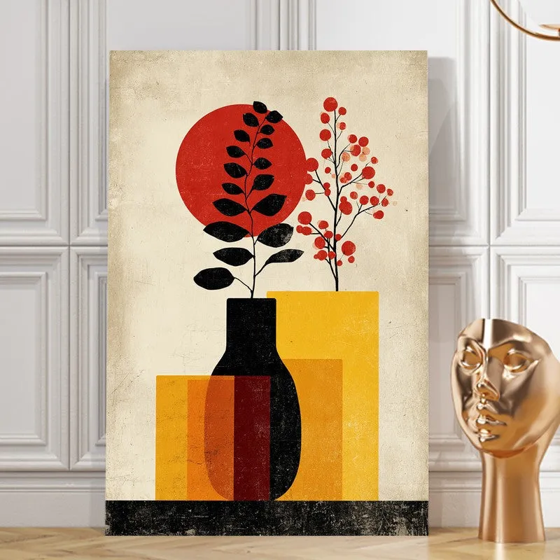 Modern Vase Composition Canvas Wall Art media 7