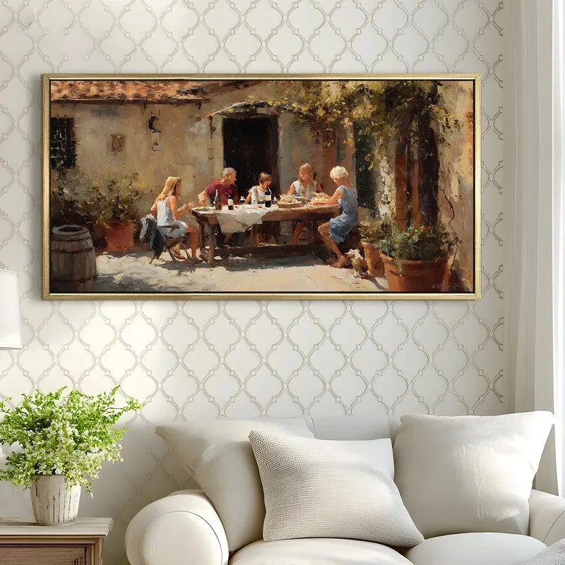 Kinfolk Canvas Wall Painting With Frame media 4