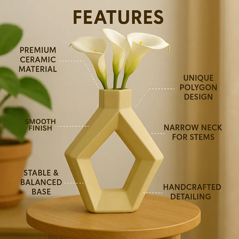 Forme Ceramic Vase media 7