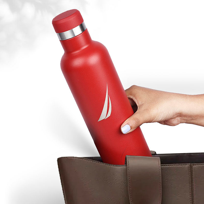 Nautica Vitae Pulse Leakproof Insulated Stainless Steel Thermos (Red) - 750 mL media 6