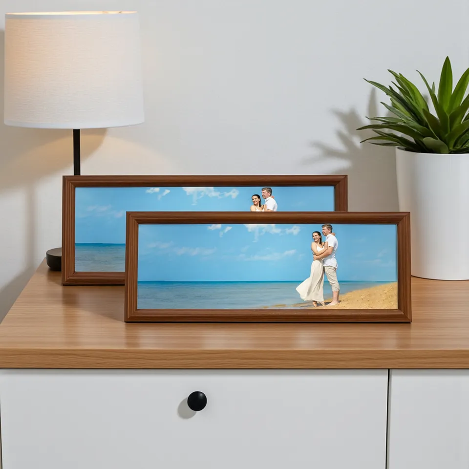 PanoCapture MDF PhotoFrame (Brown) - Set Of Two media 4