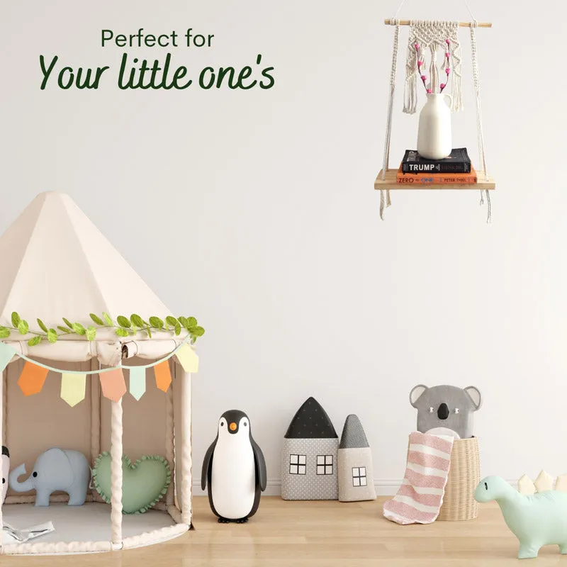Hokona Macrame Wall Shelf media 6