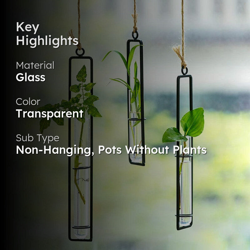 Mita Hanging Test Tube Planter media 2