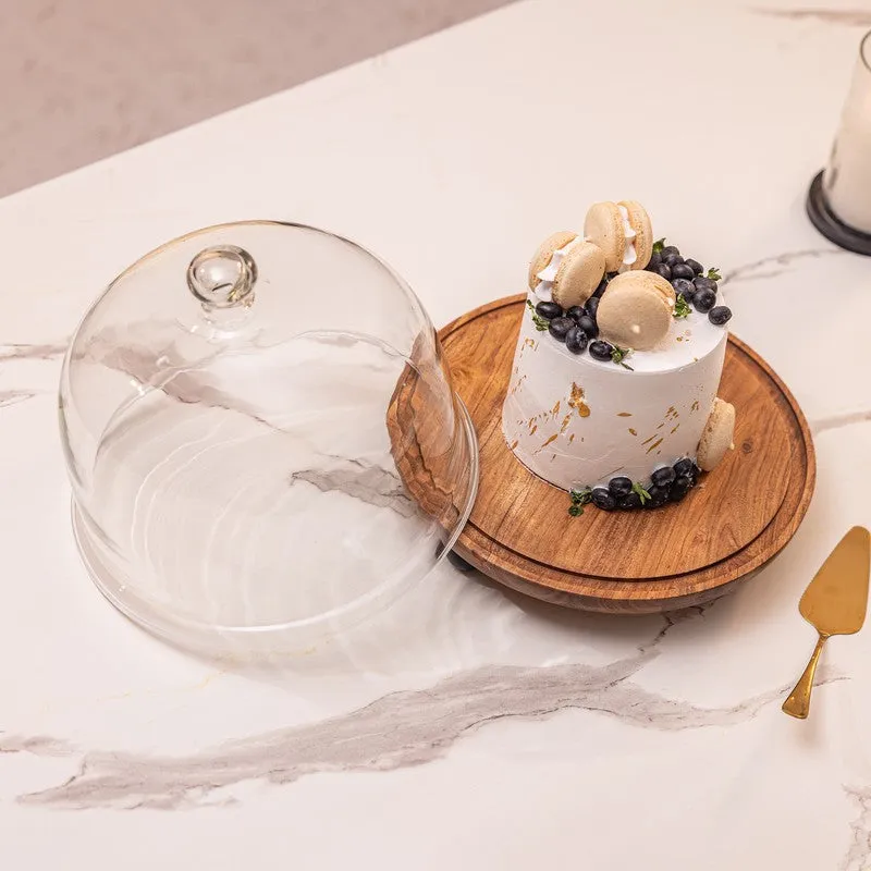 Duga Cake Stand With Dome media 8