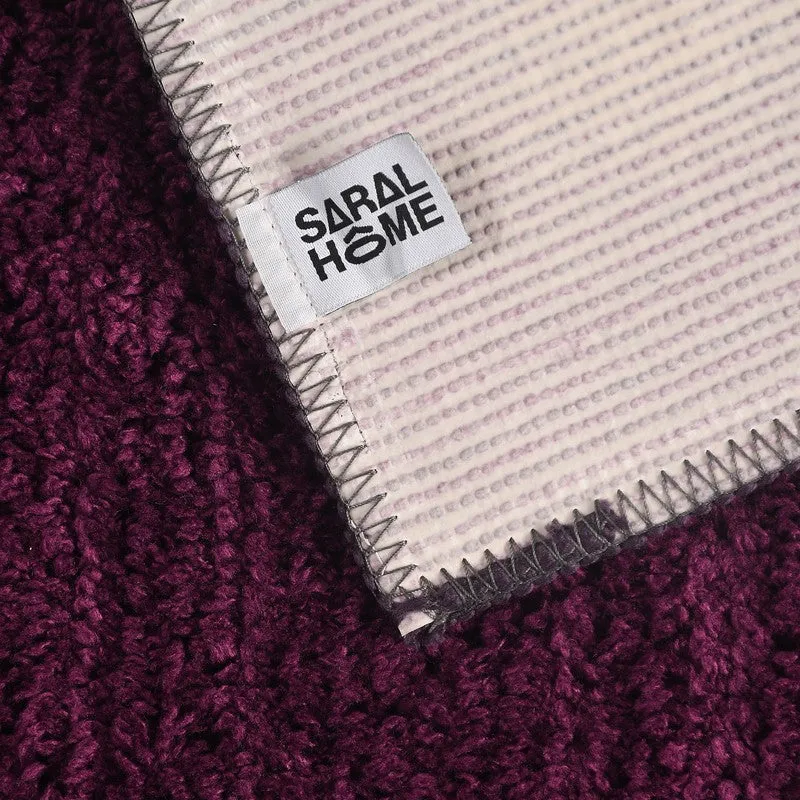 TuftTouch Microfiber Bath Mats (Purple) - Set of Two media 6