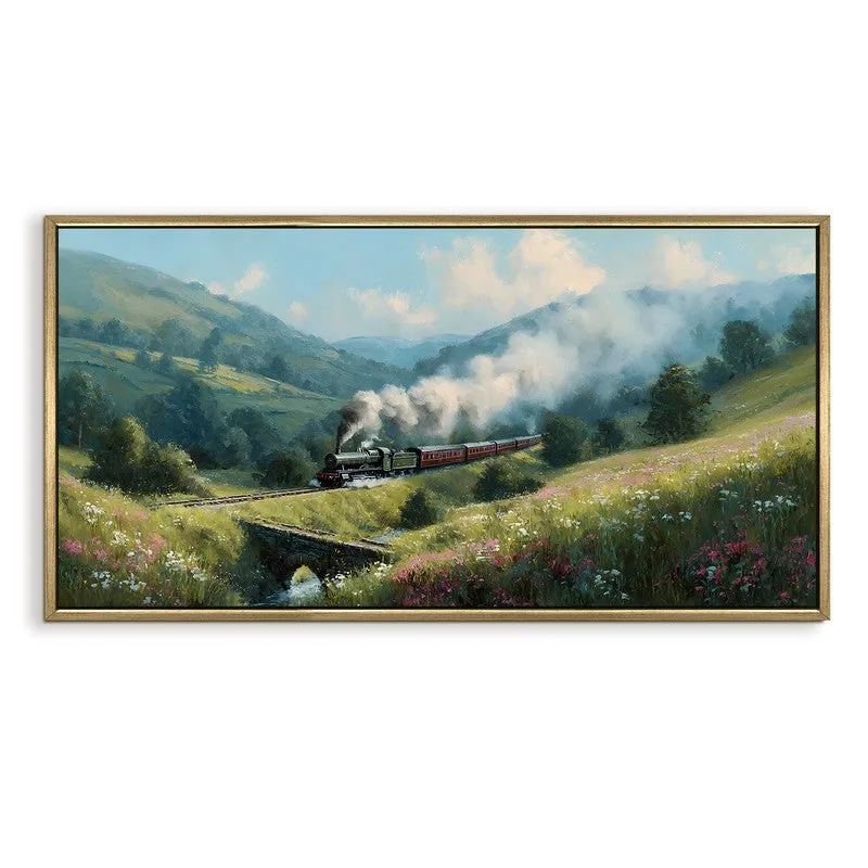 Ironwind Canvas Wall Painting With Frame media 3