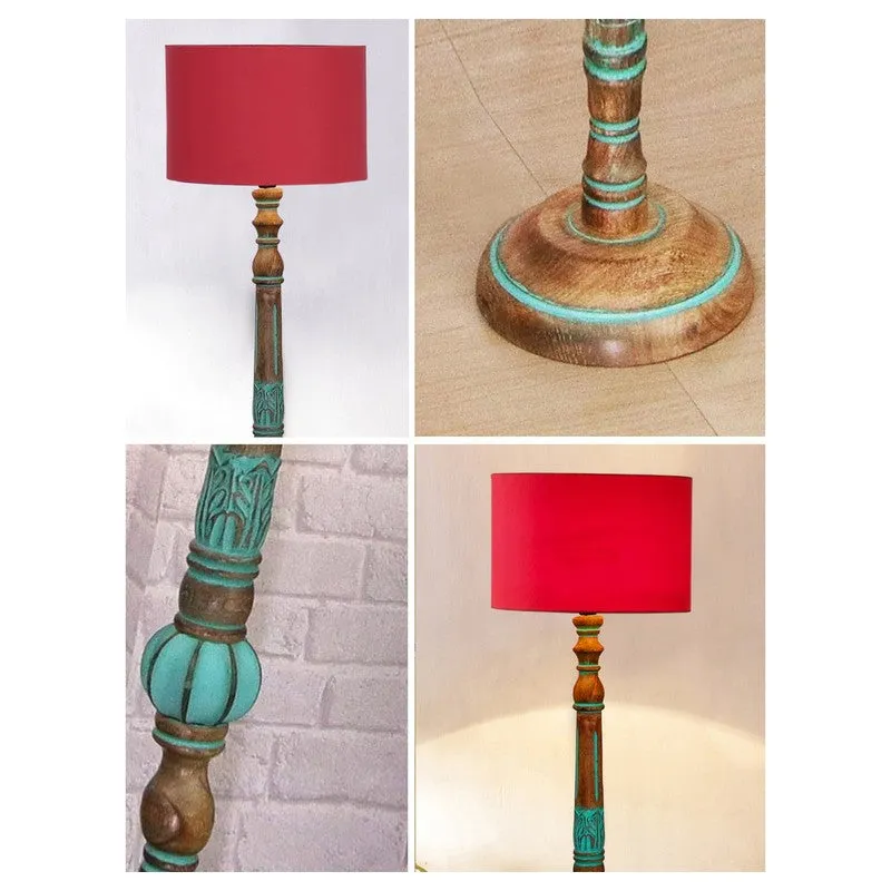 CylindraEdge Luxe Floor Lamp (Red) media 6