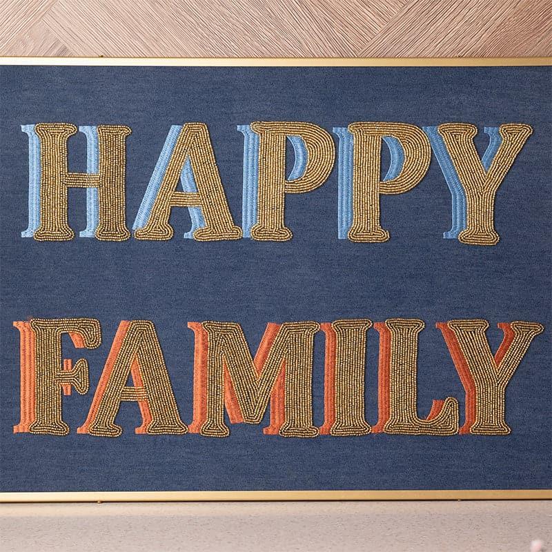 Happy Family MDF & Fabric Wall Accent media 3