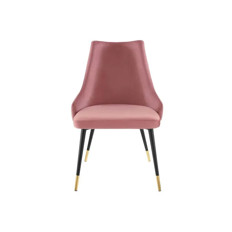 Lunara Neem Wood Accent Chair - Pink media 6