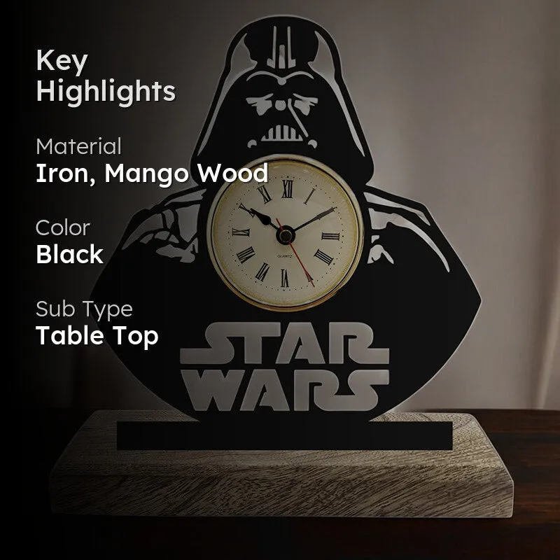 Darth Vader Analog Table Clock media 2