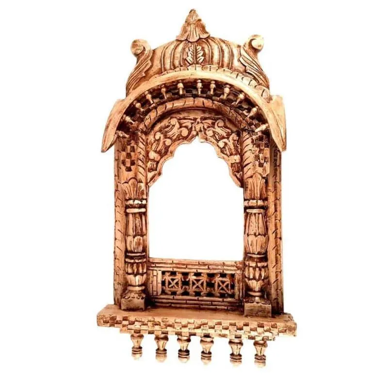 Swarna Jharokha Wooden Wall Accent media 4