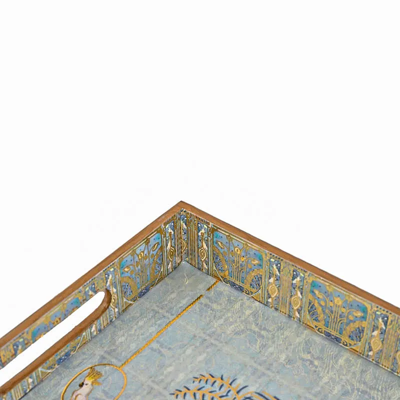 Chitramayi Wood Serving Tray media 5
