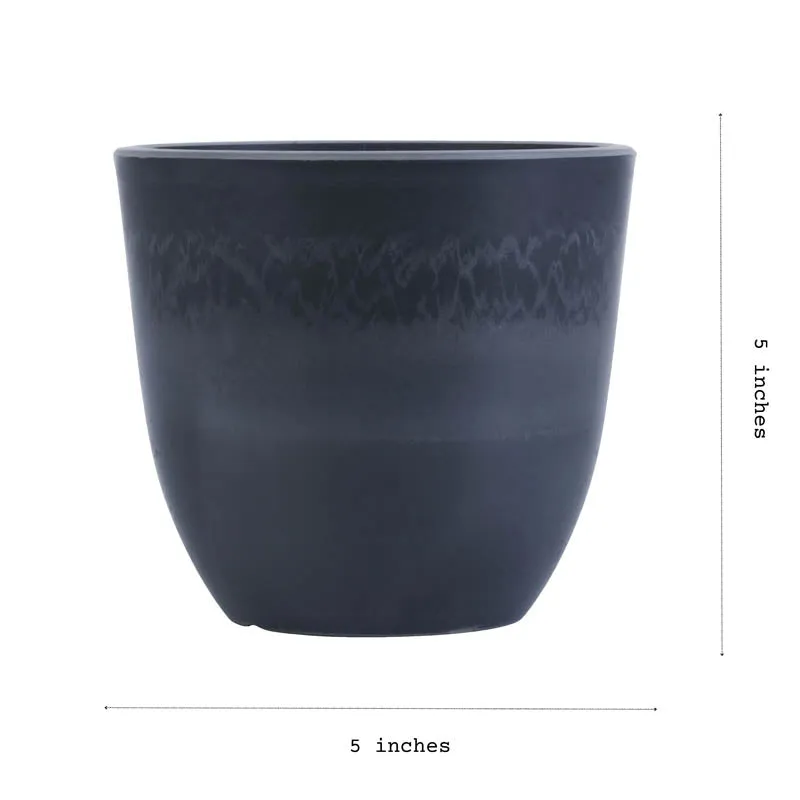 Spriggle FRP Pot (Set Of Four) - 5 Inch media 5