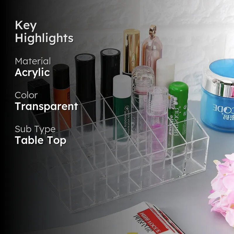 CrystalDock Acrylic Desk Organiser - Transparent media 2