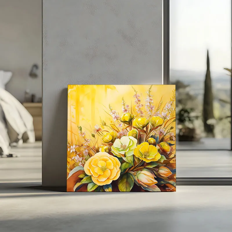 Painted Petal I Wall Painting media 5