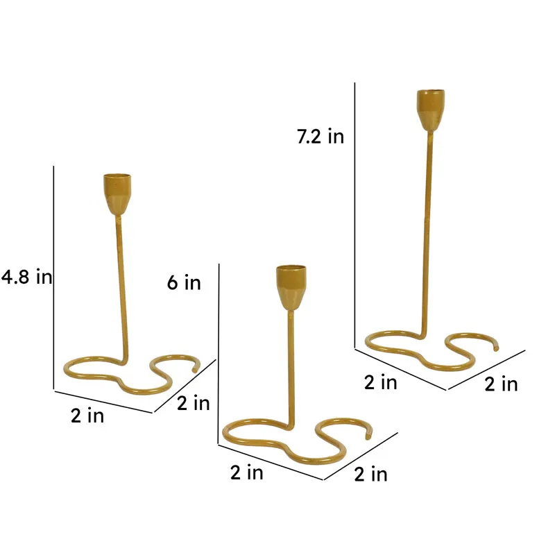 LumiStack Curve Candler Holder - Set Of Three media 11