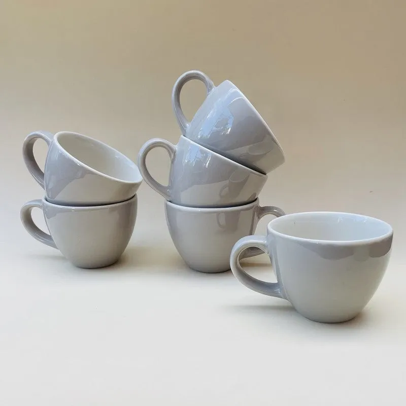 Cozy Ceramic Tea Cup (80 mL Each) - Set Of Six media 5