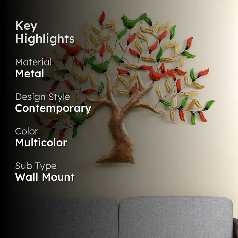Prismatic Tree Metal Wall Accent media 2