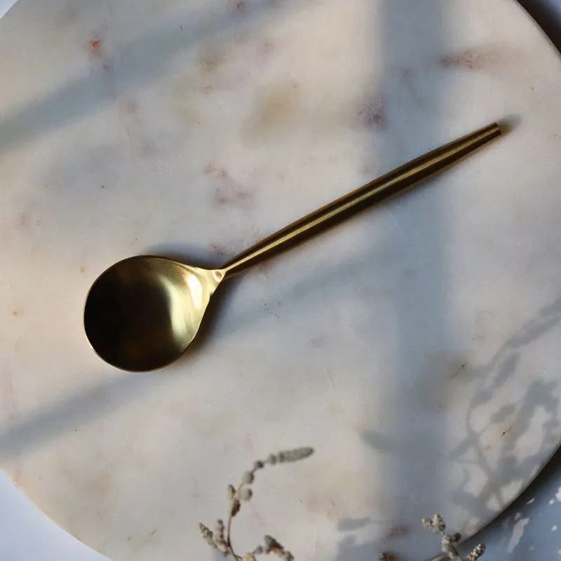 Lustro Steel Tea Spoon media 4