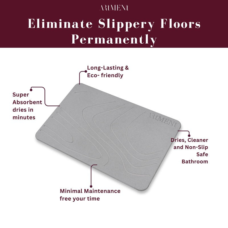 Stone Flow Diatomaceous Earth Bath Mat media 7