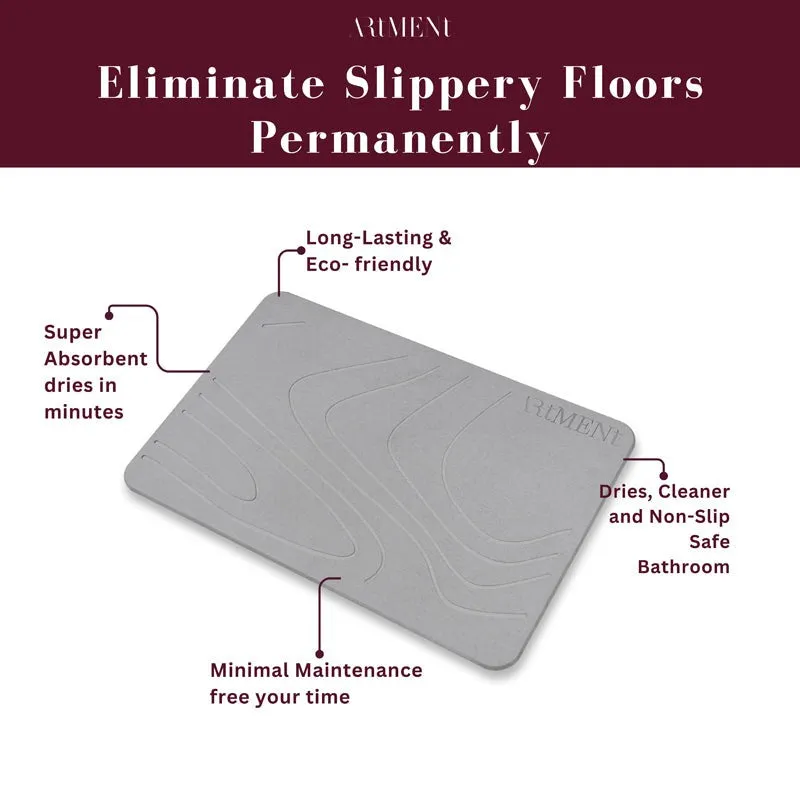 Stone Flow Diatomaceous Earth Bath Mat media 7