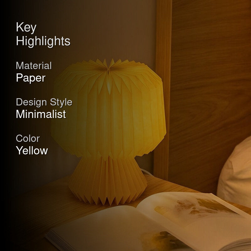 Fig Living Ori Deepotsav Origami Lamp (Yellow) media 2