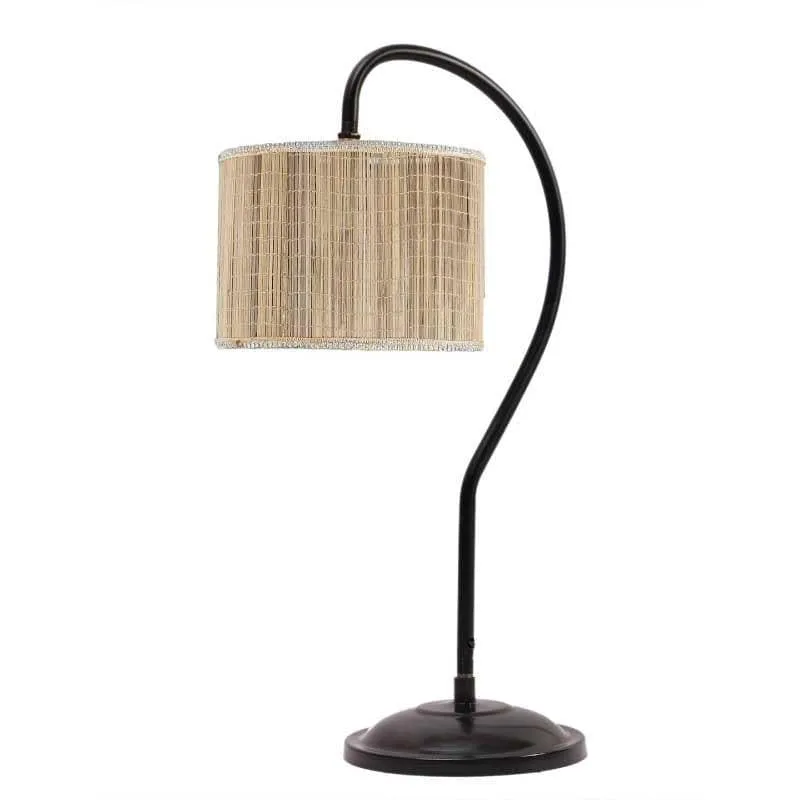 Bonzoi Bamboo Table Lamp - Beige,Black media 5