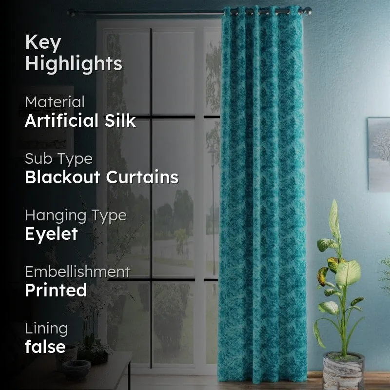 Iverso Floral Curtain media 2