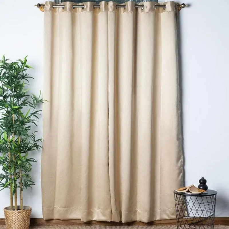 Swayam Beige Castle Curtain media 1