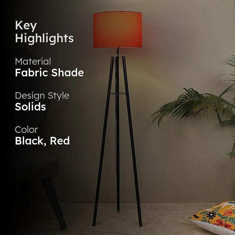 Natura Casper Floor Lamp - Bright Orange media 2