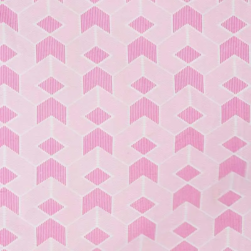 Miniature Mosaic - Pink Microfiber Bedsheet - 300 GSM media 4