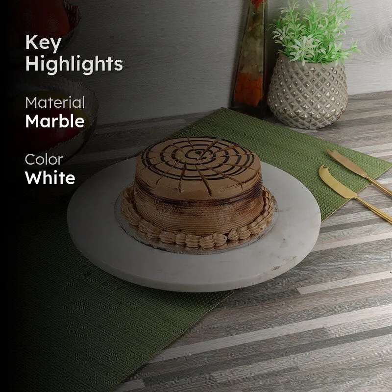 Ivoria Marble Cake Stand media 2