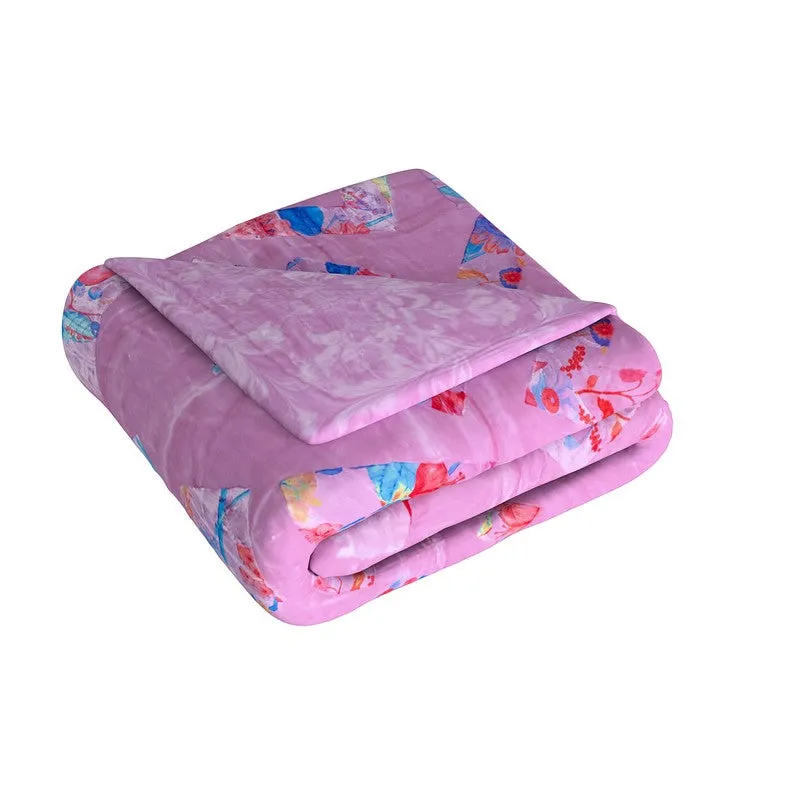 Monte Carlo Mystic Meadow Blanket (Purple) - 900 GSM media 6