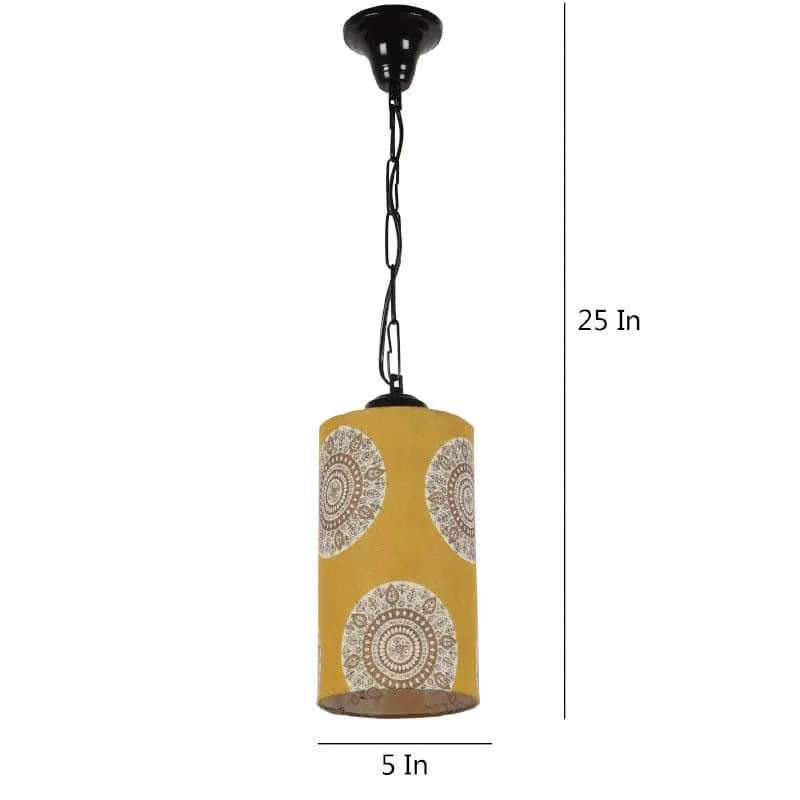 Mandala Merry Fabric Ceiling Lamp media 5