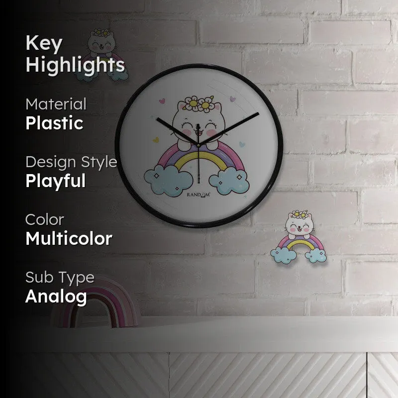 Purrisma Wall Clock media 2