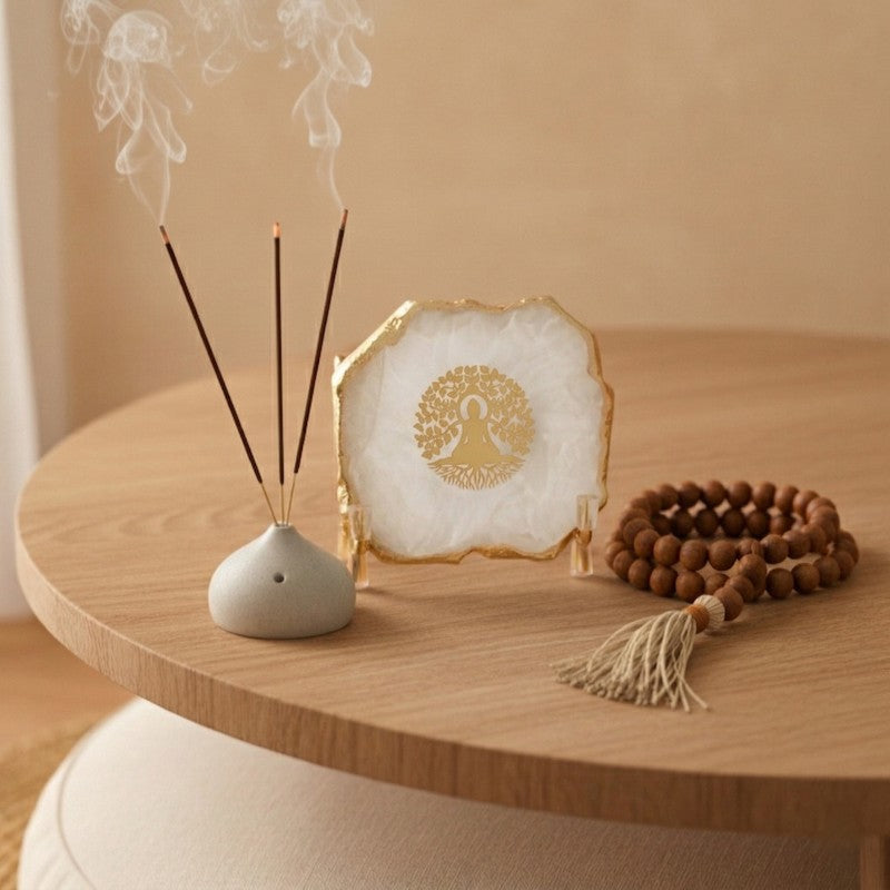 Mahabodhi Agate Showpiece media 3