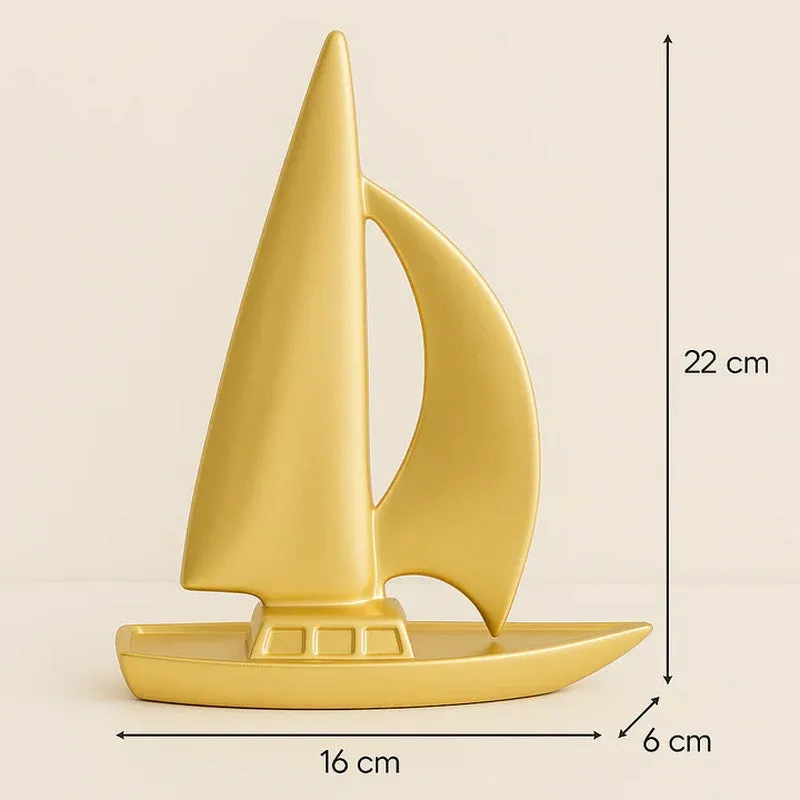 Solmero Sail Boat Showpiece media 6