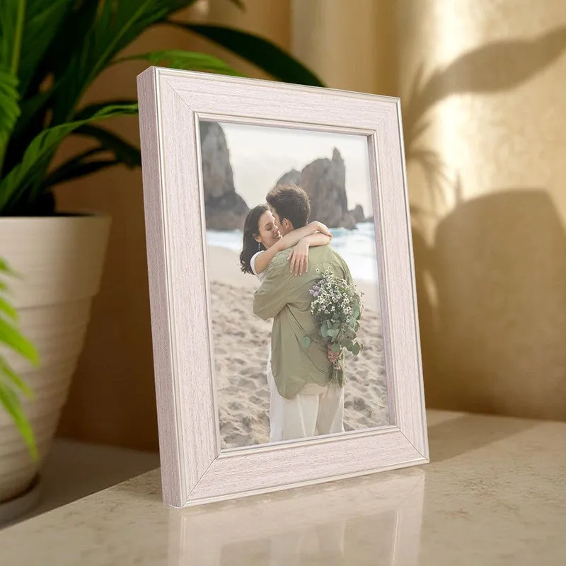 Nova Brushed Photo Frame - Beige media 1