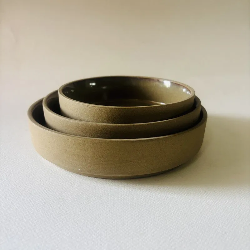 Earth & Amber Salad Bowl (300 mL/500 mL/550 mL) - Set of Three media 4