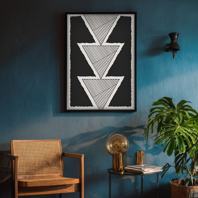 Tranquil Prism Archival Canvas Wall Art - Black Frame media 5