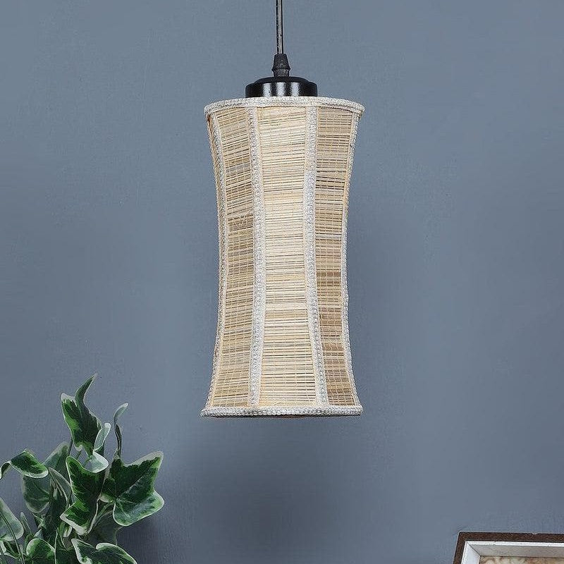 Vintage Bamboo Ceiling Lamp media 5