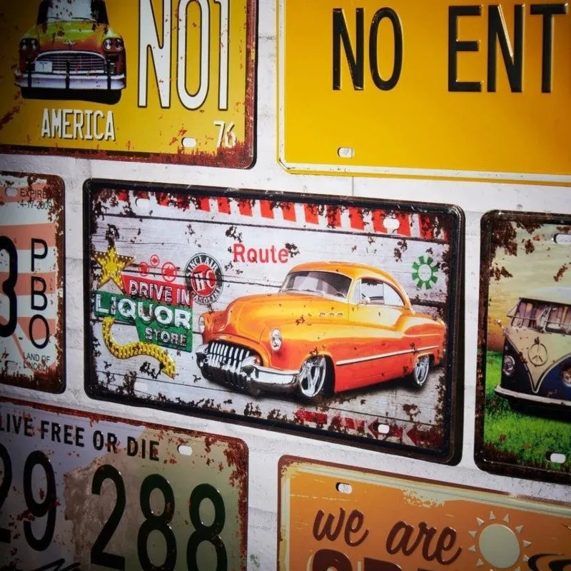 Drive-in Metal Wall Accent media 1