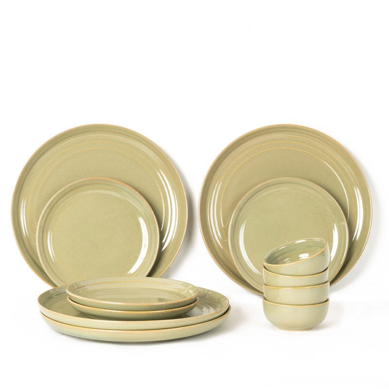 Estia Dinner Set (Olive Green) - 12 Piece Set media 3