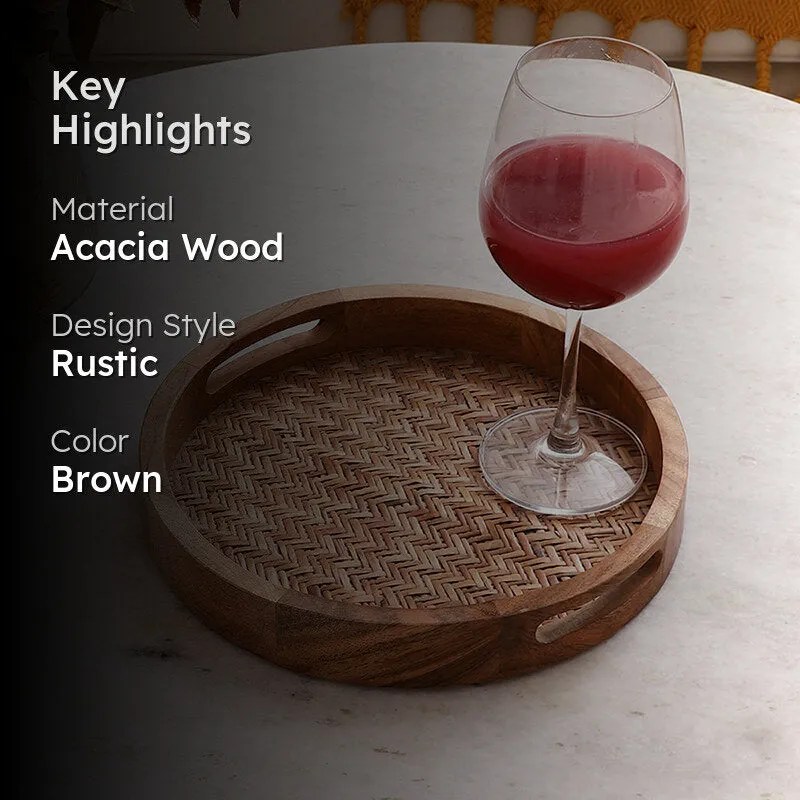 Braida Serving Tray - Round media 2