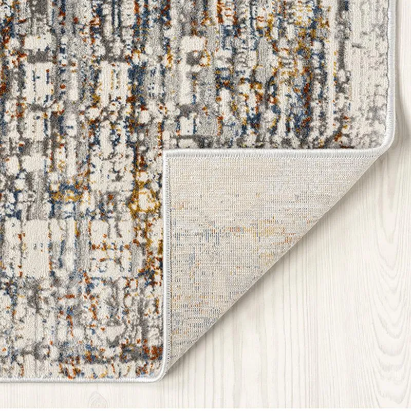 Ioda Abstract Carpet - Grey & Yellow media 4