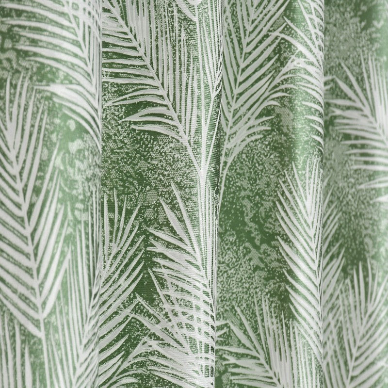 PureShade Printed Curtains (Green) - Set Of Two media 5